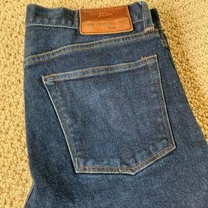 J Crew 770 Straight Fit Blue Jeans size 30x30